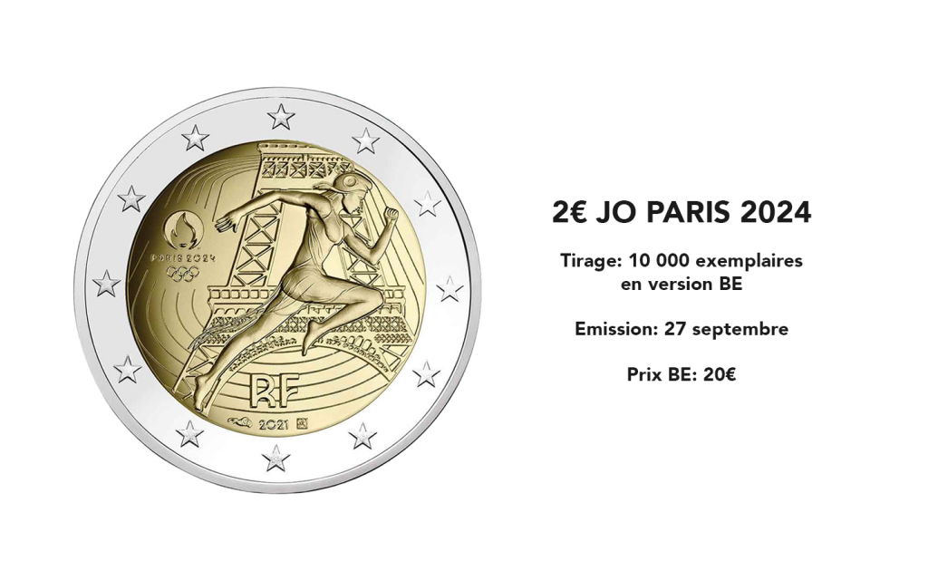 La Monnaie de Paris dévoile la collection de pièces « JO Paris 2024
