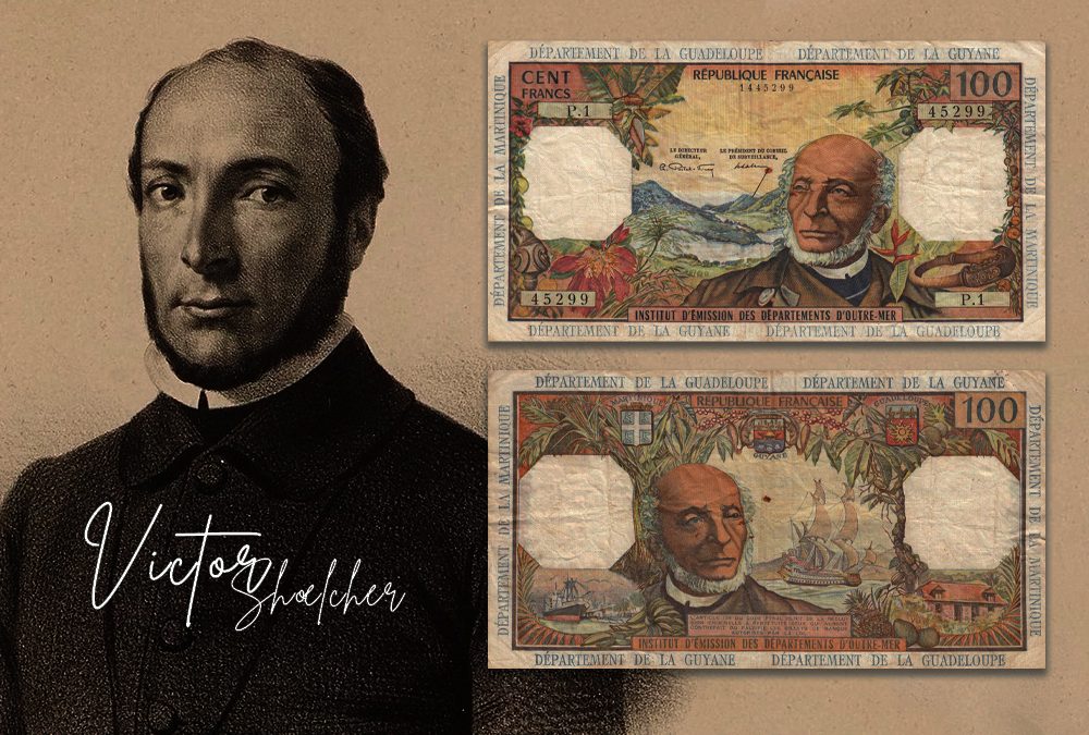 Les billets de banque Victor Schœlcher, œuvre de Robert Poughéon