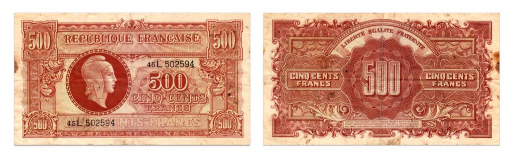 Marianne d'Edmund Dulac utilisée sur les timbres et les billets de banque